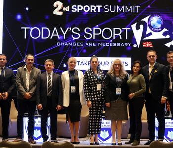 Dr Kazimierz Waluch reprezentował IRSIE na Summit Today’s Sport 2023 w Skopje w Północnej Macedonii